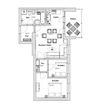 Apartament Pineapple - Zwinger Xi - 64qm